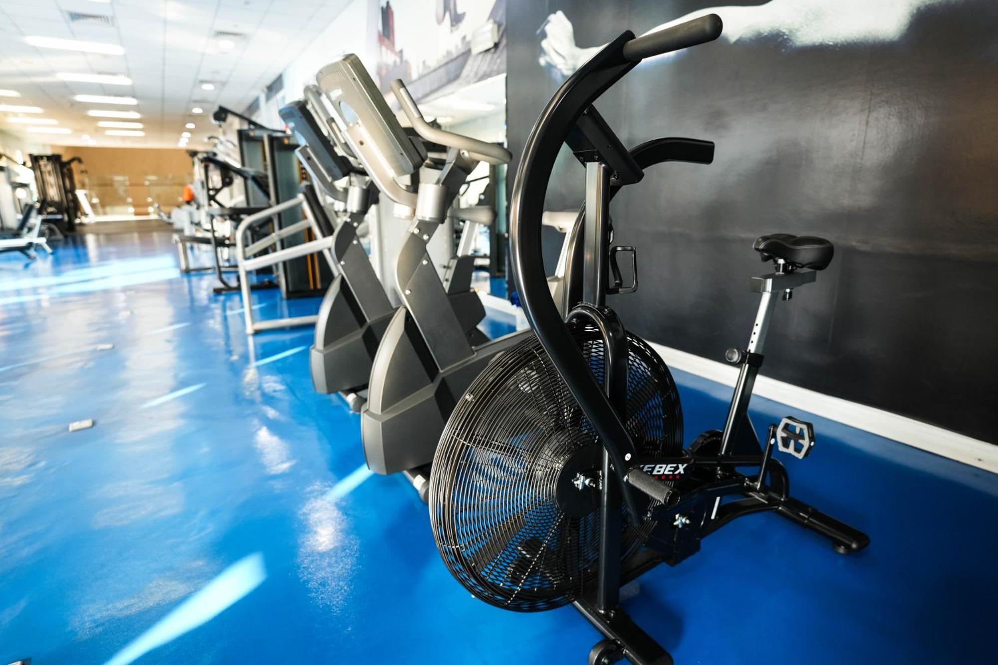 Moevenpick Grand Al Bustan Hotel Dubai Bagian luar foto Air bike